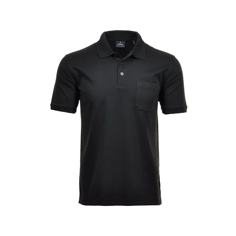 Ragman Herren Poloshirt Kurzarm