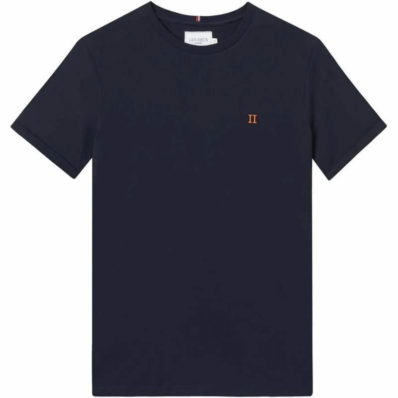 Les Deux Nørregaard T-Shirt marineblau