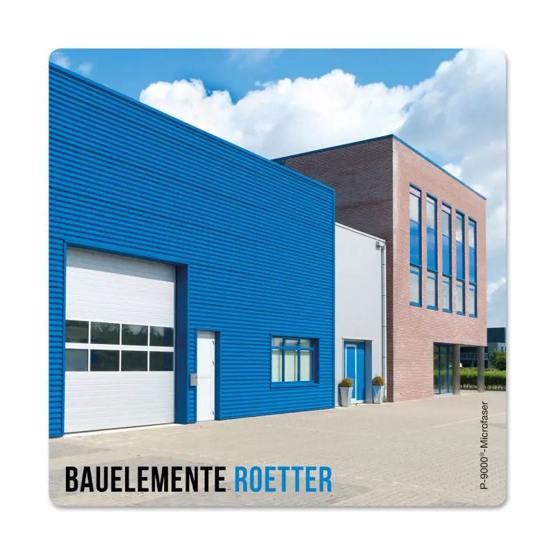 POLYCLEAN Bildschirmwischtuch 18x18 cm mit farbigem Digitaldruck