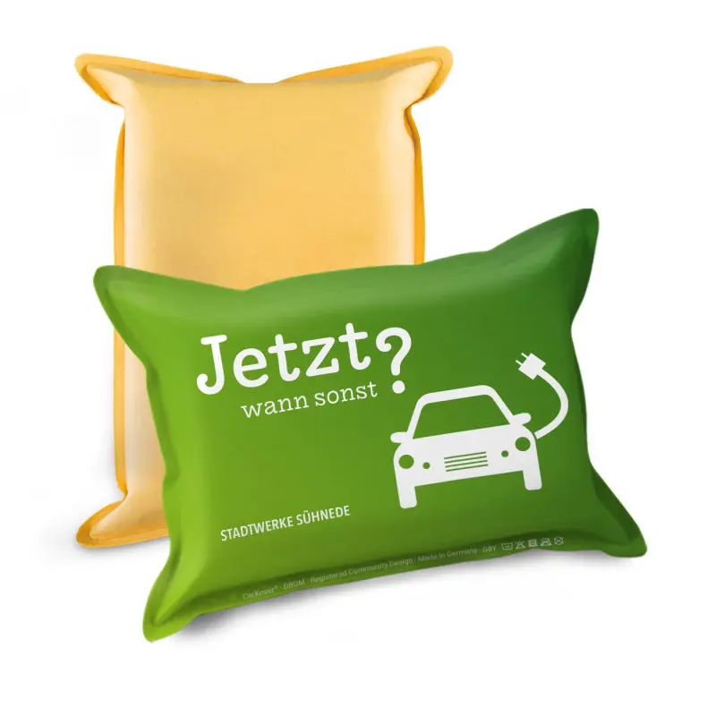rPET CarKoser 2in1 Premium Autoscheiben-Schwamm mit Digitaldruck