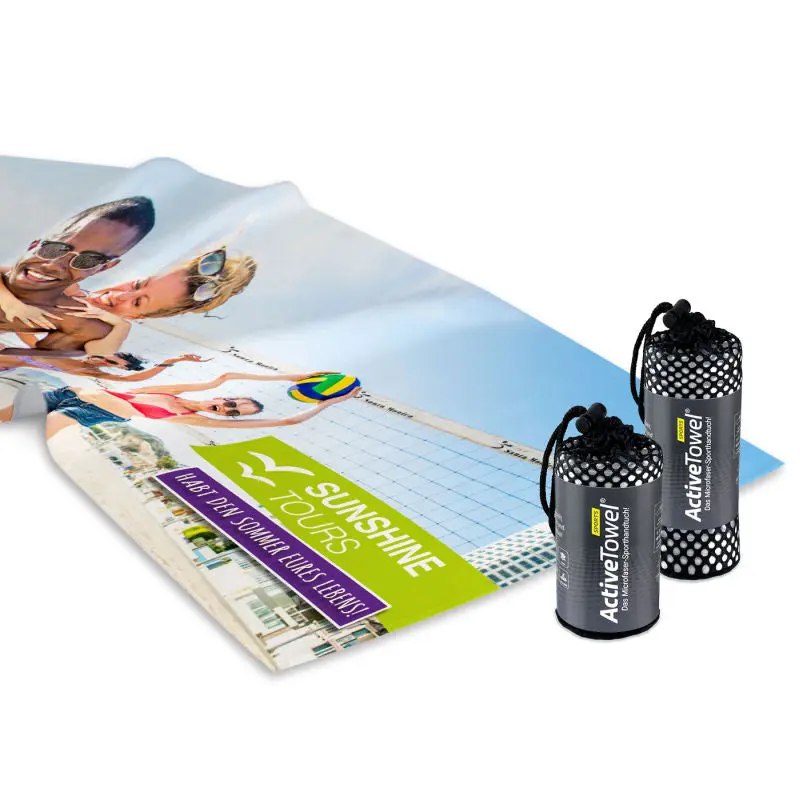 ActiveTowel Sports Handtuch 180x70 cm – Großformat mit Ihrem Druck
