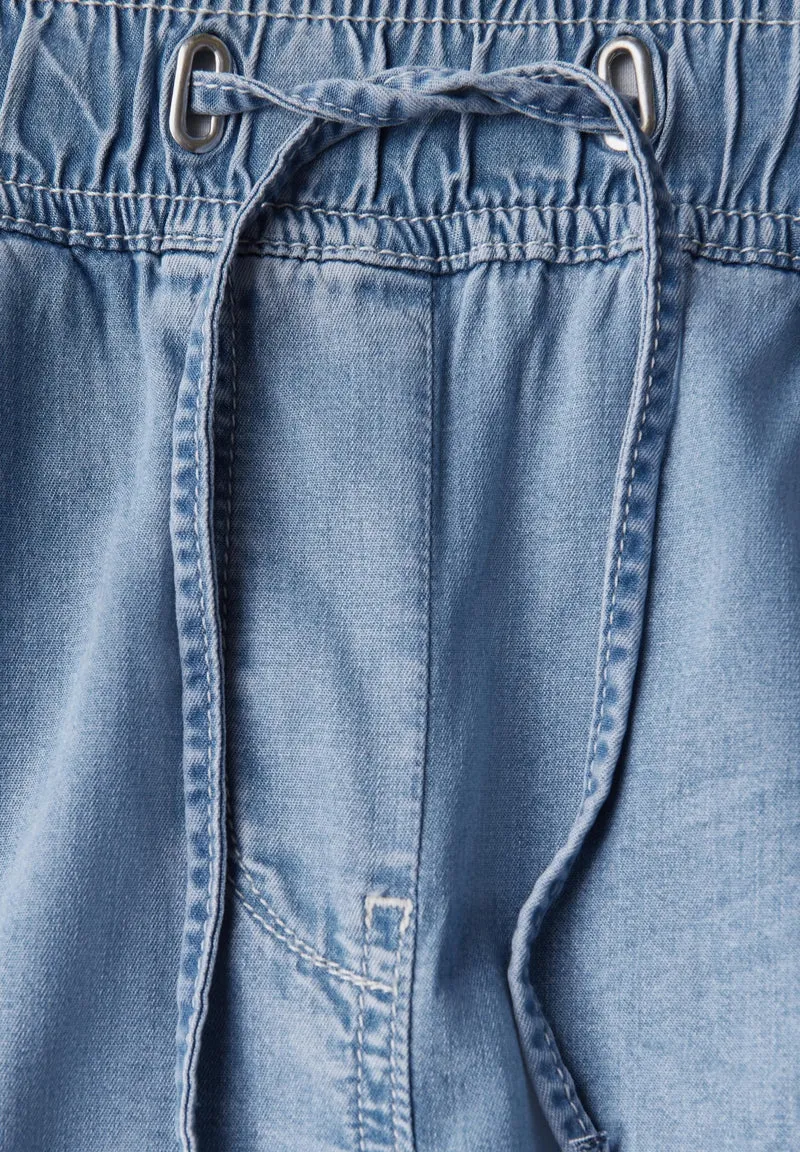 Cecil Straight Leg Jeans Blau
