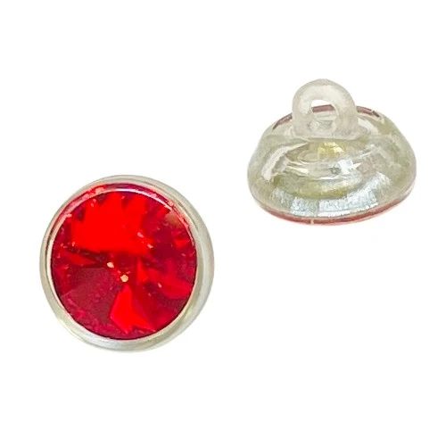 Swarovski Knopf Crystal Li-Siam Transparent – Kristallglasknopf STS-1770