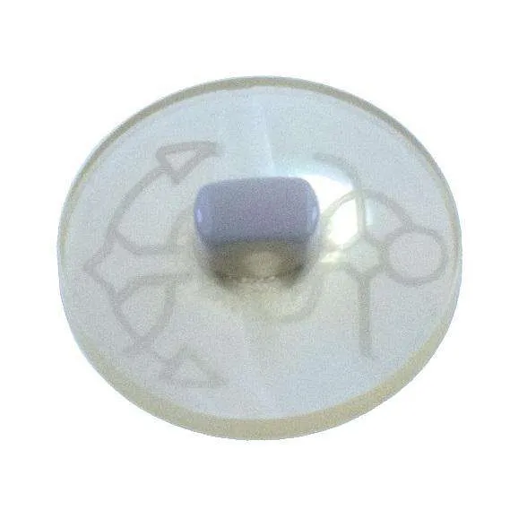 Knopf Anker Transparent Creme/Natur – Kunststoffknopf KN-79