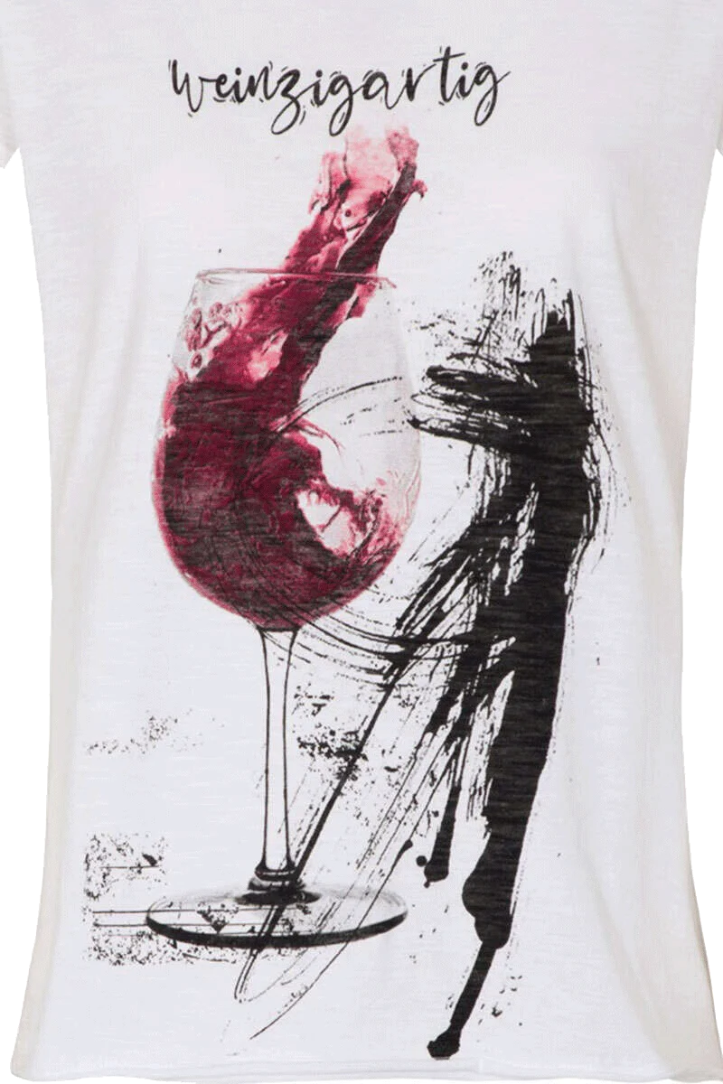 Damen T-Shirt 'WEINzigartig'