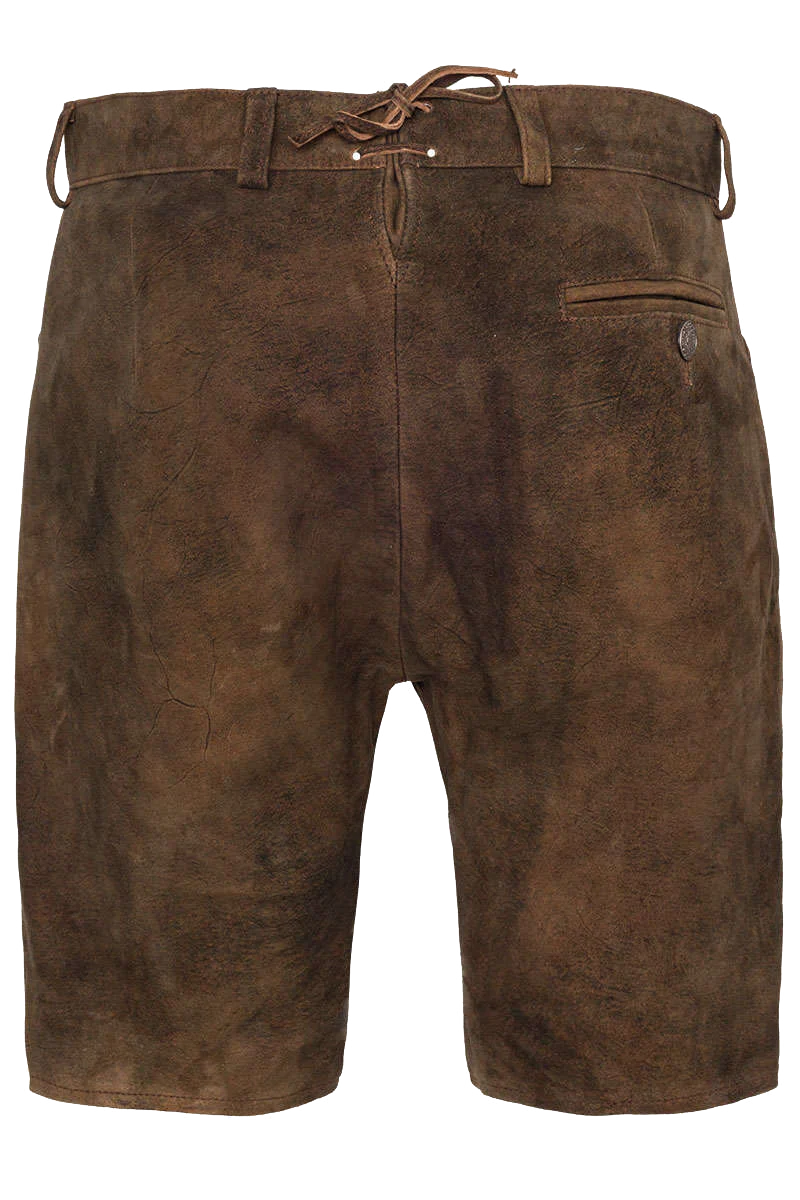 Kurze Herren Lederhose unbestickt