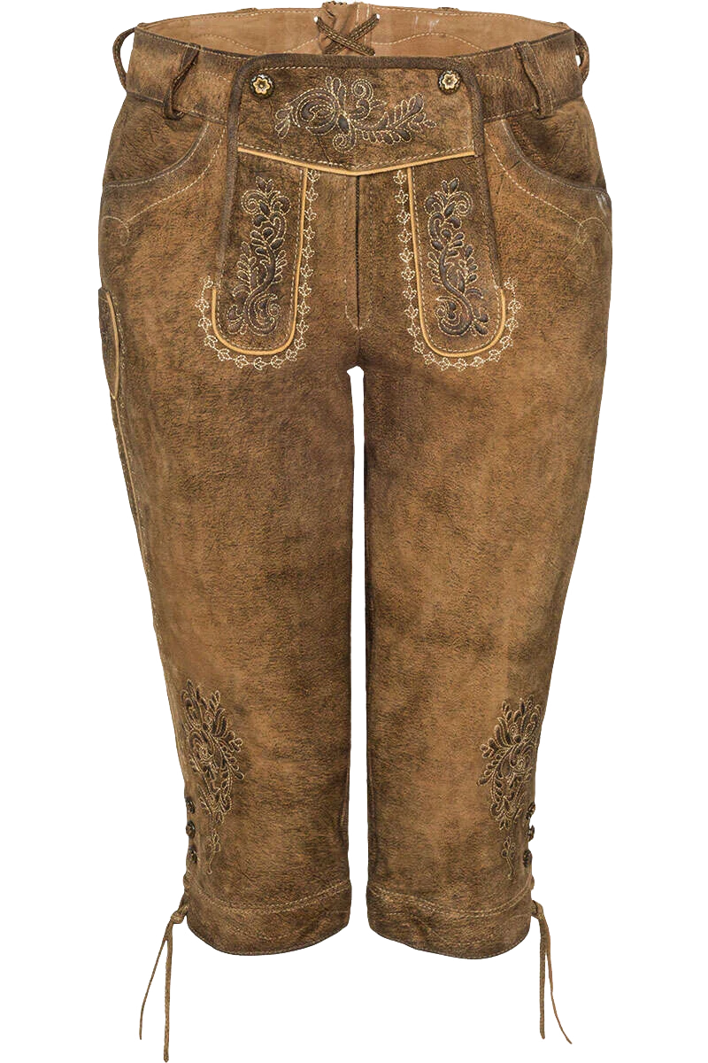 Damen Leder-Kniebundhose