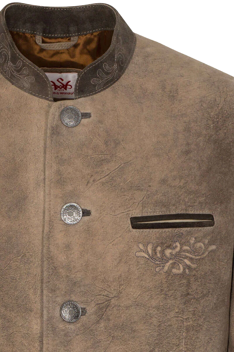 Herren Ledersakko Trachtenjacke