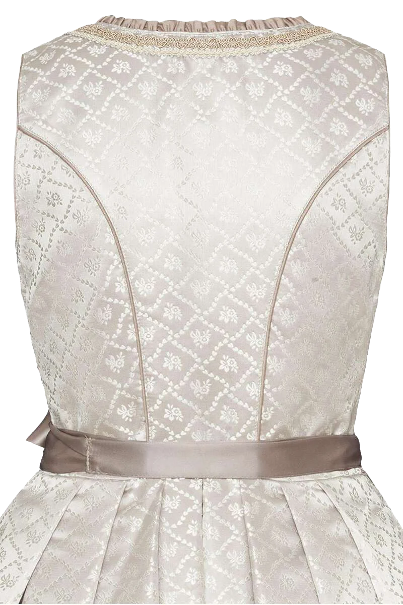 Mini-Dirndl mit Spitzenschürze