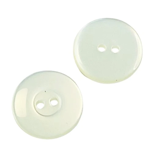 Perlmuttimitatknopf Creme/Natur 2-Loch – PLI-28-CREME