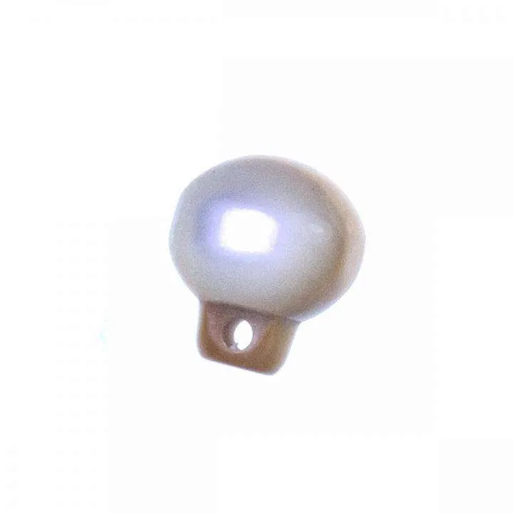 Perlknopf Beige Braun – Kunststoffknopf BL-2