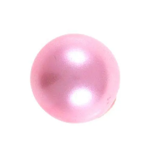 Perlenknopf satiniert Rosa/ Pink – Kunststoffknopf BL-1