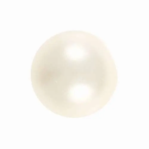 Perlenknopf Creme – Kunststoffknopf BL-1