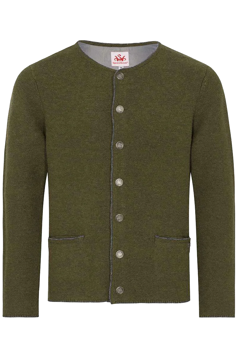 Herren Trachten-Strick-Jacke