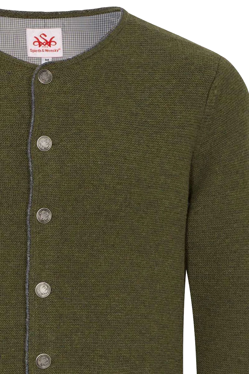 Herren Trachten-Strick-Jacke
