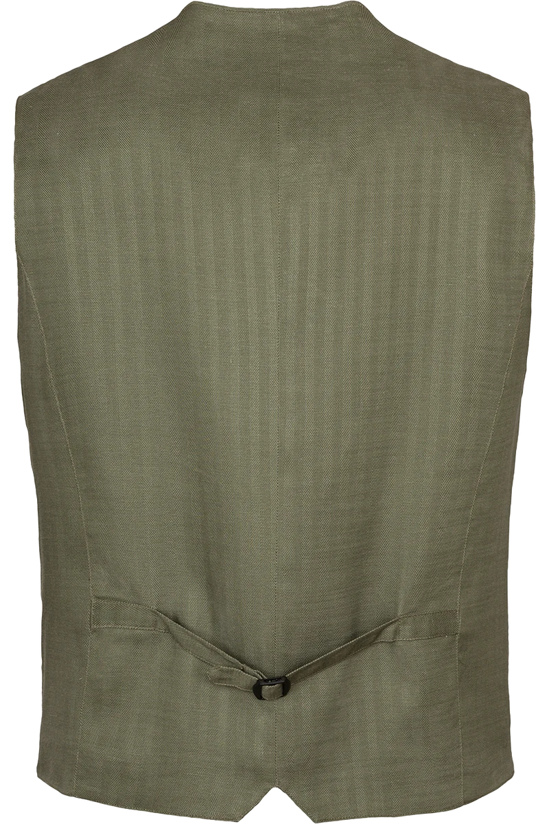 Herren Trachten-Cordweste Stretch mit V-Ausschnitt