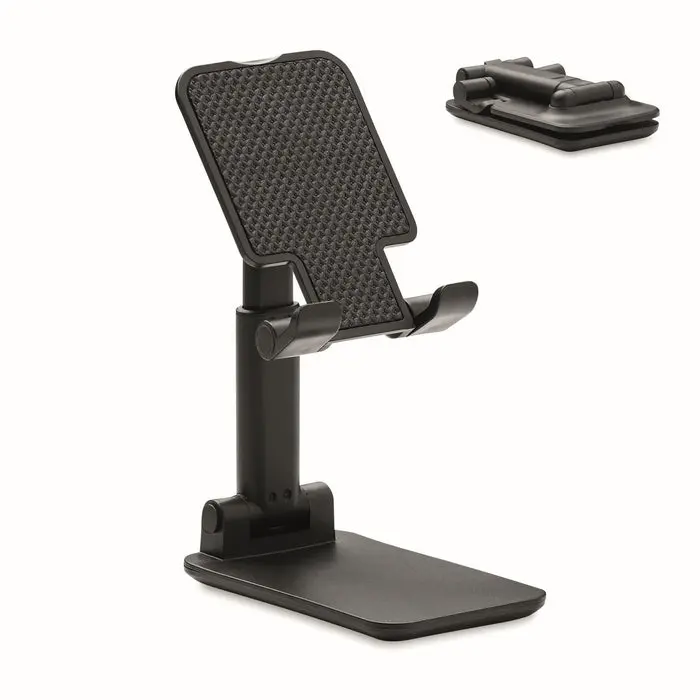 FLOB Stabiler ABS Smartphone-Halter - Tiefschwarz