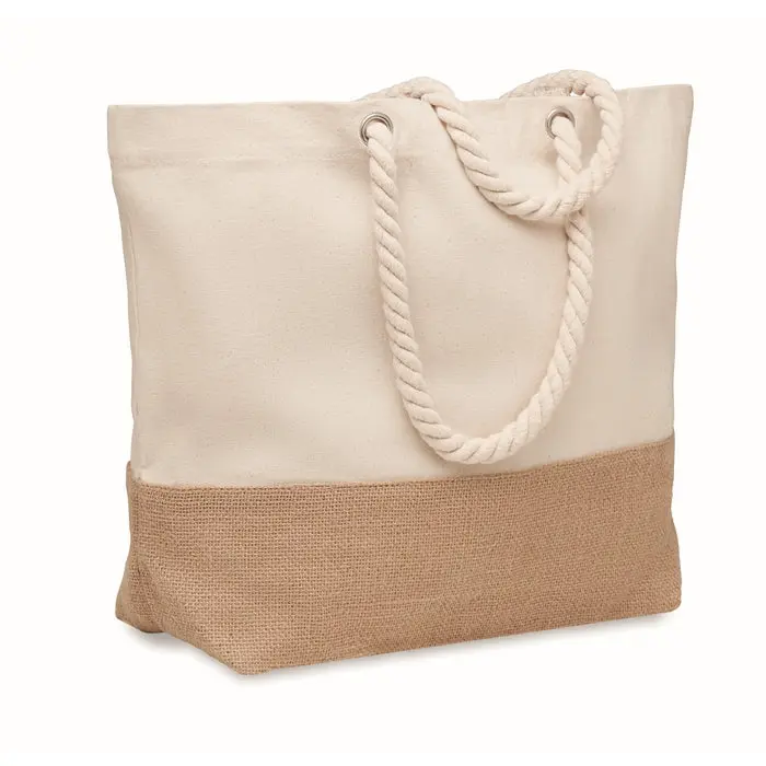 PANTAI Strandtasche aus Canvas 280g/m² in Beige – Robust & Modisch
