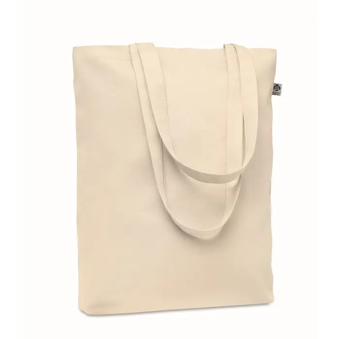 Entdecken Sie die Einkaufstasche Canvas 270 g/m² RASSA+ – beige, stilvoll und robust
