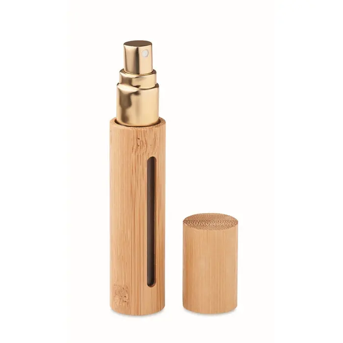 MIZER Holz Parfümzerstäuber 10 ml – Elegant & Praktisch für Unterwegs