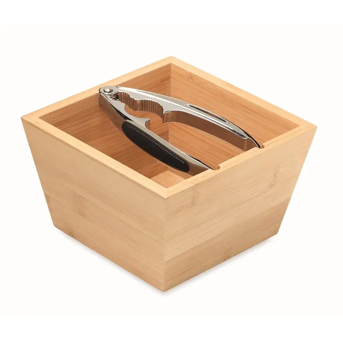 NUEZ Nussknacker-Set aus Holz - Rustikal & Robust