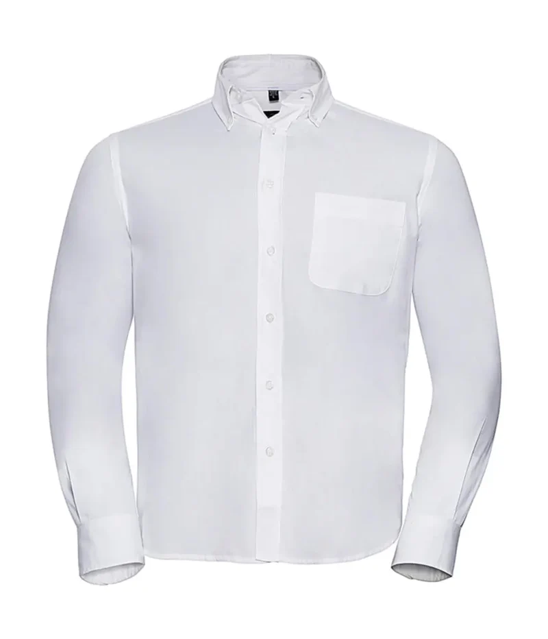 Langärmeliges Klassisches Twill-Hemd