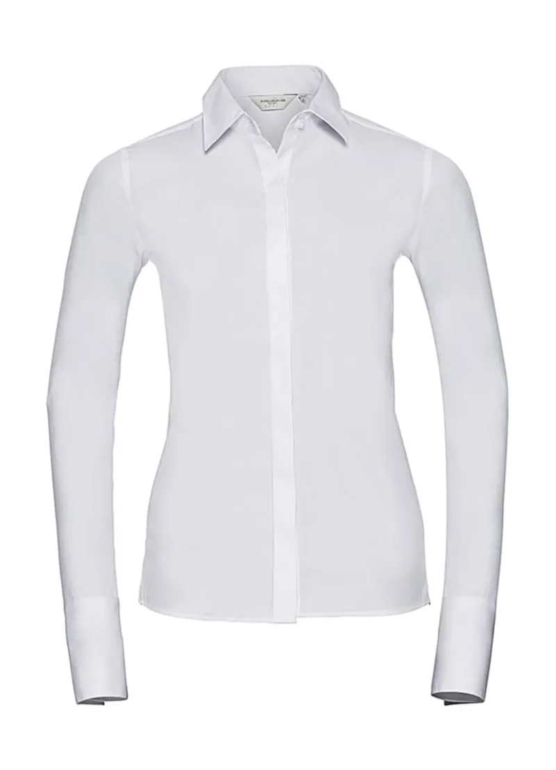 Damen Langarm Ultimate Stretch Hemd