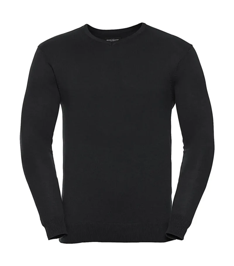 Herren Strickpullover mit V-Ausschnitt