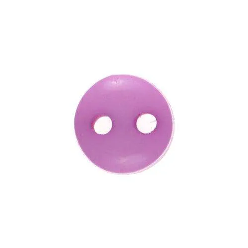 Puppenknopf Lila – Kunststoffknopf KP-009