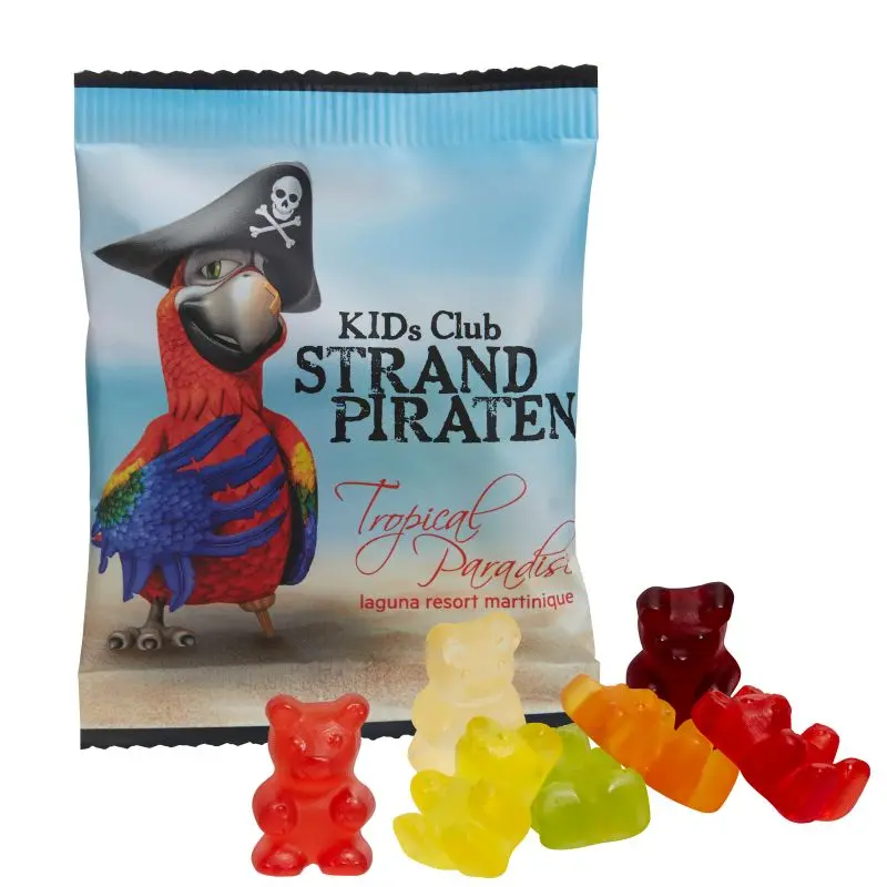 Riesen-Fruchtgummi-Bären mit individuellem Druck, perfekt für Promotion