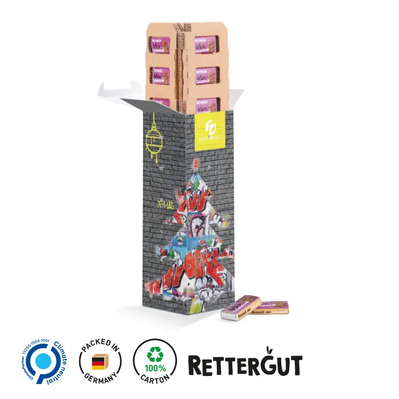Öko-freundlicher High Tower Adventskalender - Nachhaltige vorweihnachtliche Freude