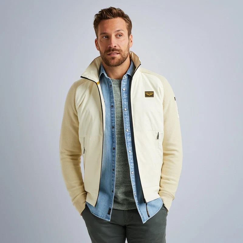 PME LEGEND Zip jacket beige