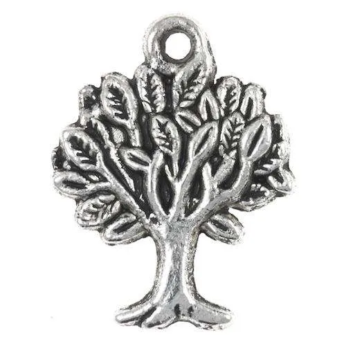 Anhänger Baum Altsilber – Metallanhänger AN-10