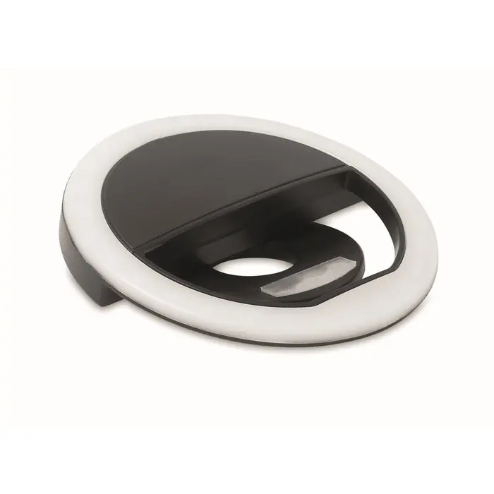 HELIE Selfie-Ringlicht mit Klemme - Schwarz: Optimales Clip-On Licht
