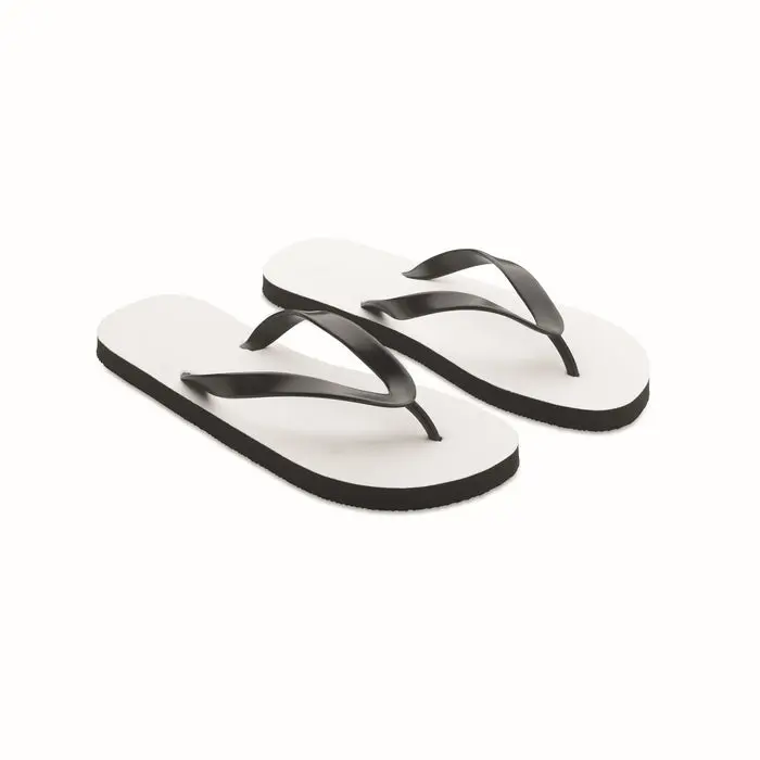 DO MEL Sublimierte Zehensandalen in Schwarz Trendig & Bequem für jeden Anlass