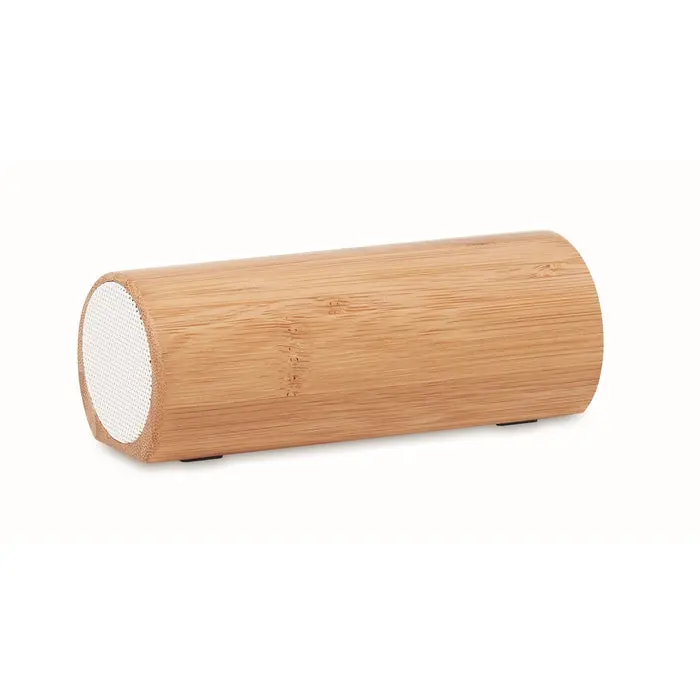 Holz Wireless Lautsprecher 2x5W SPEAKBOX - Kabelloser Bluetooth Speaker, Natur Holzdesign