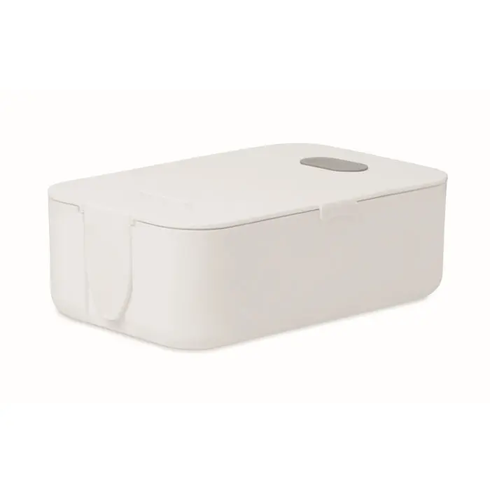 WEDNESDAY PP Lunchbox in White - Lightweight, Durable, Stylish Food Storage Solution