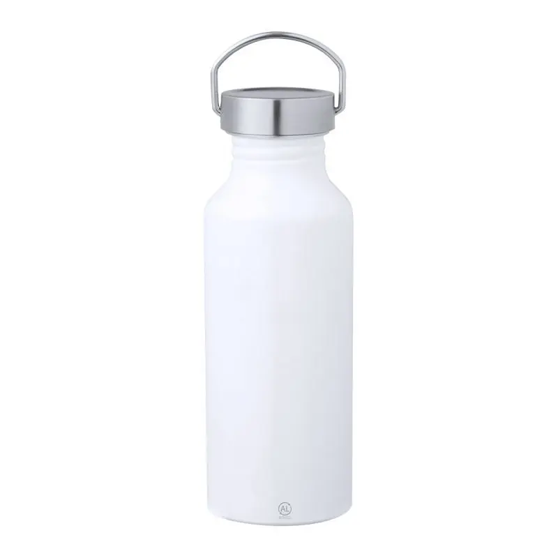 Zandor Sportliche Wasserflasche, 650ml - Reinweiß