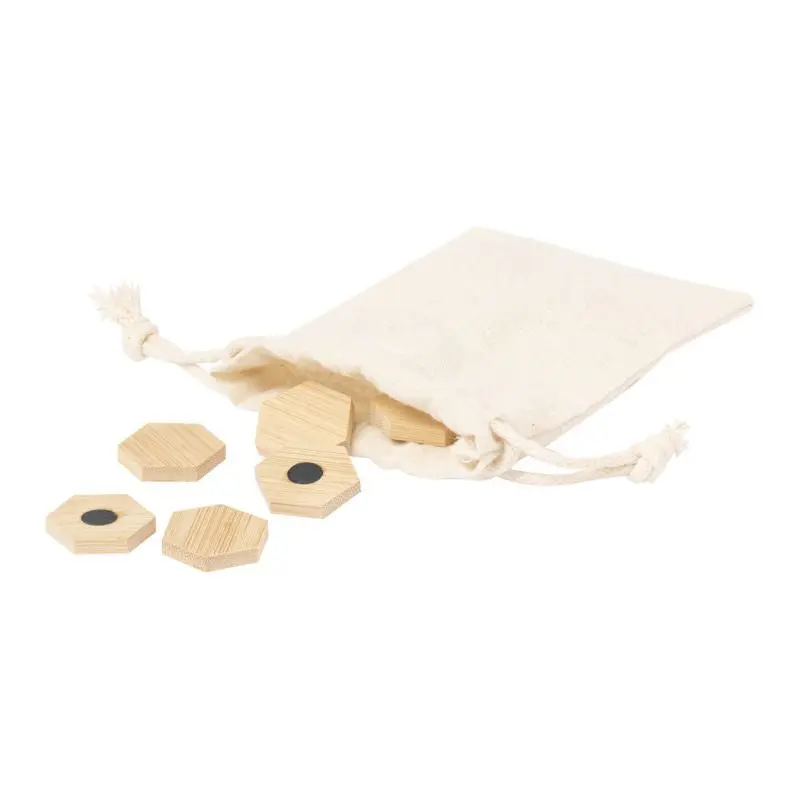 Lirix Natur-Kühlschrankmagnet-Set – Dekorative Magnete für Zuhause