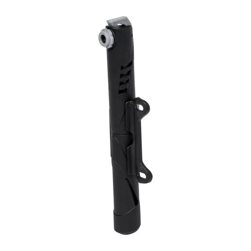 Diede kompakte Fahrrad-Handpumpe - schwarz Mini-Luftpumpe für Fahrräder