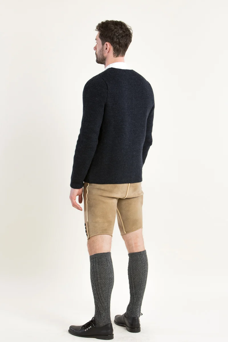 Gottseidank Strickjanker Toni carbonblau