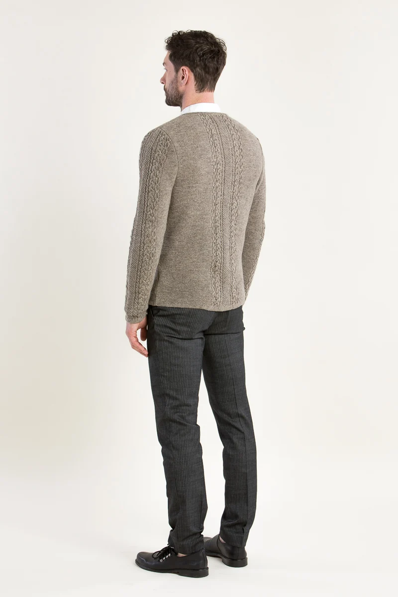 Grasegger Strickjanker hellbeige
