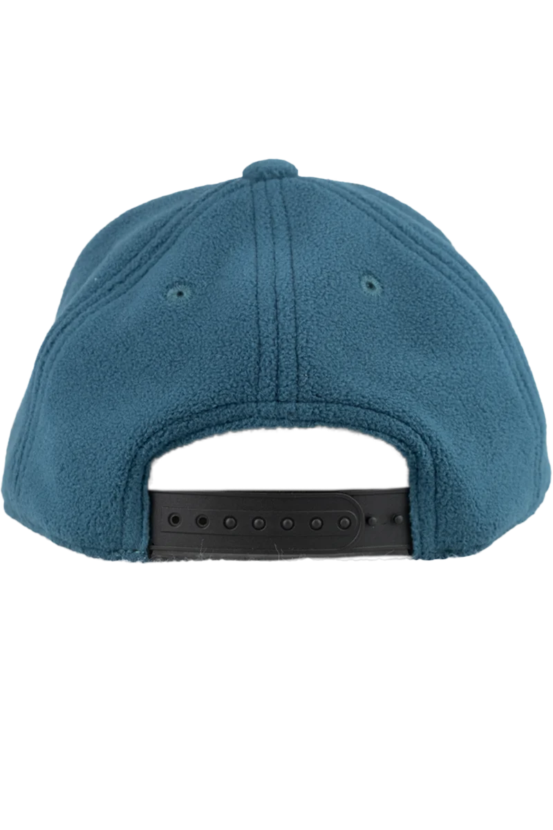Kinder-Cap aus Fleece mit Edelweiß-Stickerei