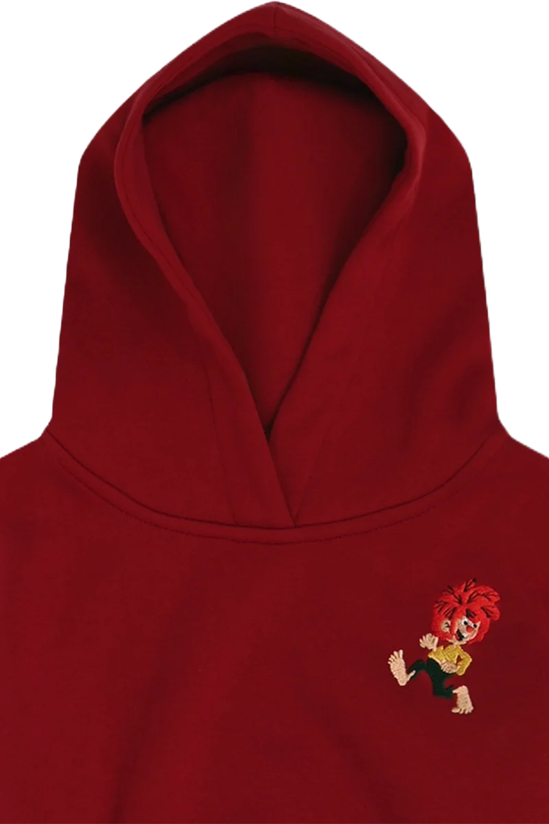 Kinder Hoodie mit Pumuckl-Stickerei und Druck