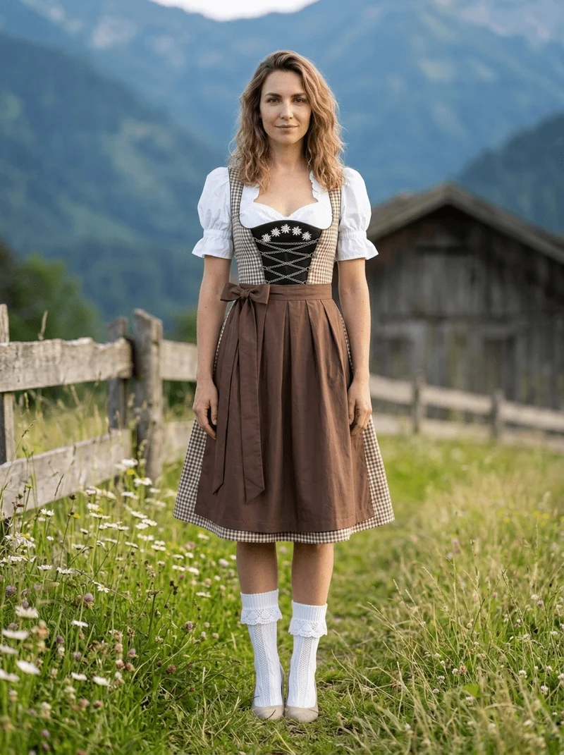 Dirndl Set Jade