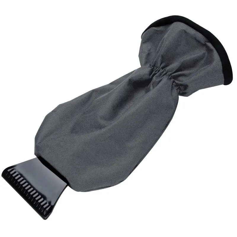 Eiskratzer mit Handschuh - anthrazit: Anthrazitfarbener Eiskratzer mit Handschuh - Warm & Effizient
