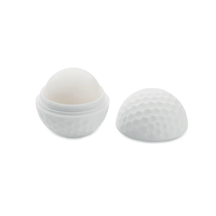 Lippenbalsam in Golfballform