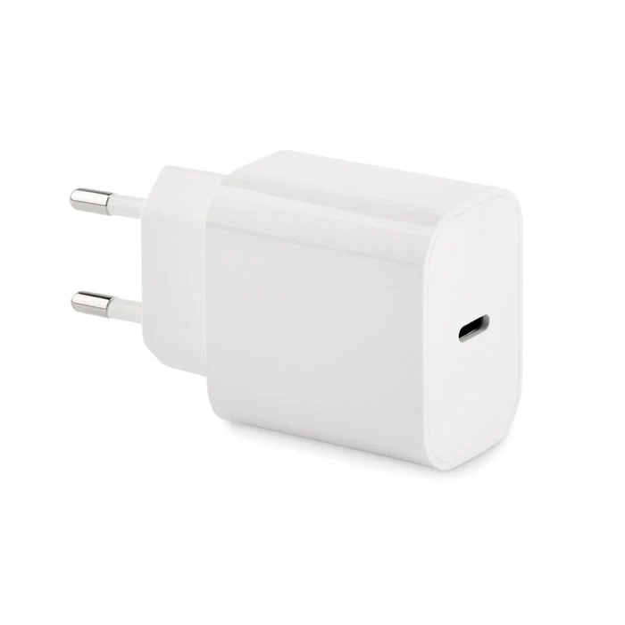 20 W 2-Port-USB-Ladegerät mit EU-Stecker