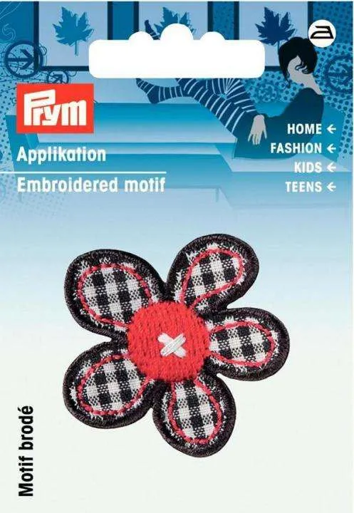 Applikation Blume Bunt – Stoff AP-924261