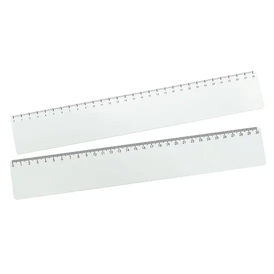 Maxi Lineal, 30 cm in Weiß – Groß, Präzise & Vielseitig